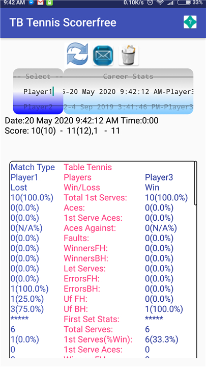 Table Tennis Match Scorer screenshot3