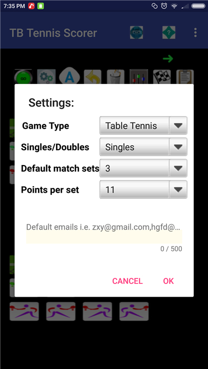 Table Tennis Match Scorer screenshot2
