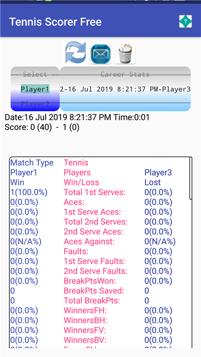Tennis Match Scorer screenshot3