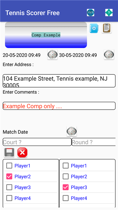 Tennis Match Scorer screenshot7