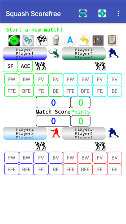 Squash Match Scorer screenshot2
