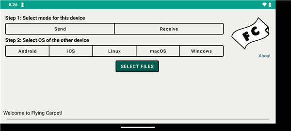 Flying Carpet File Transfer screenshot4