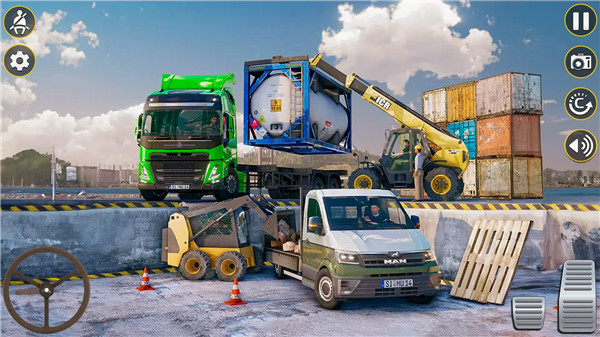 US Truck City Transport Sim 3D screenshot7