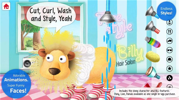 Silly Billy - Hair Salon - Sty screenshot2