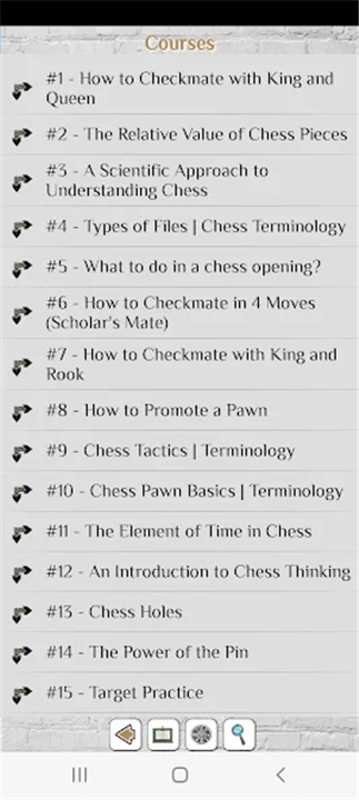 Chess Tutorials screenshot2