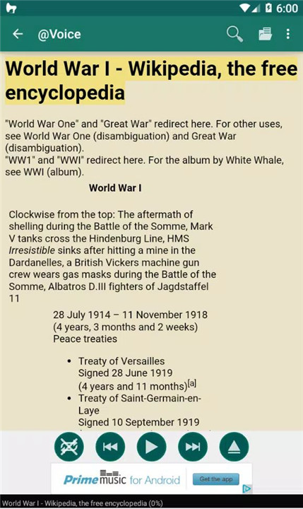 @Voice Aloud Reader (TTS) screenshot1