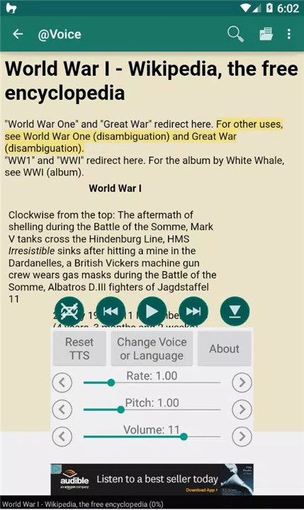 @Voice Aloud Reader (TTS) screenshot2