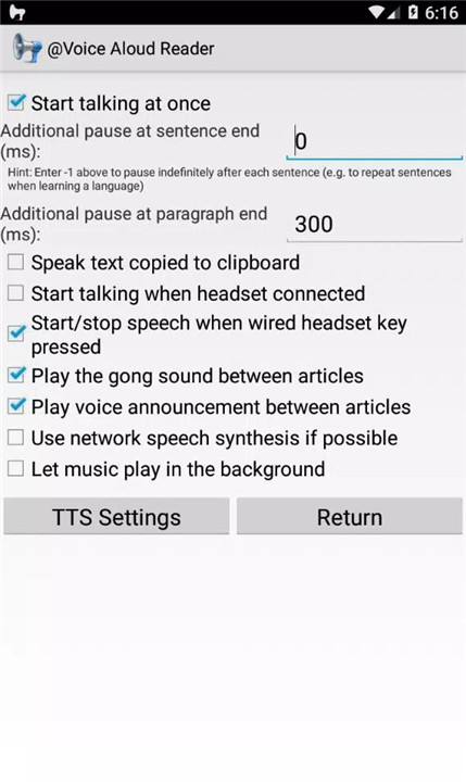 @Voice Aloud Reader (TTS) screenshot8