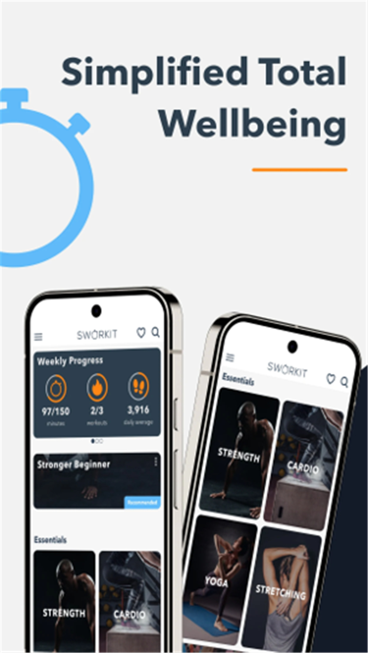 Sworkit: Fitness & Workouts screenshot1