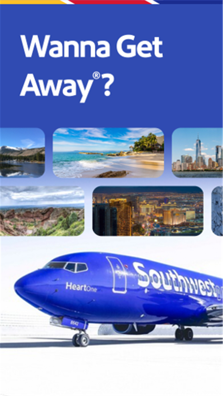 Southwest Airlines: Travel App screenshot1