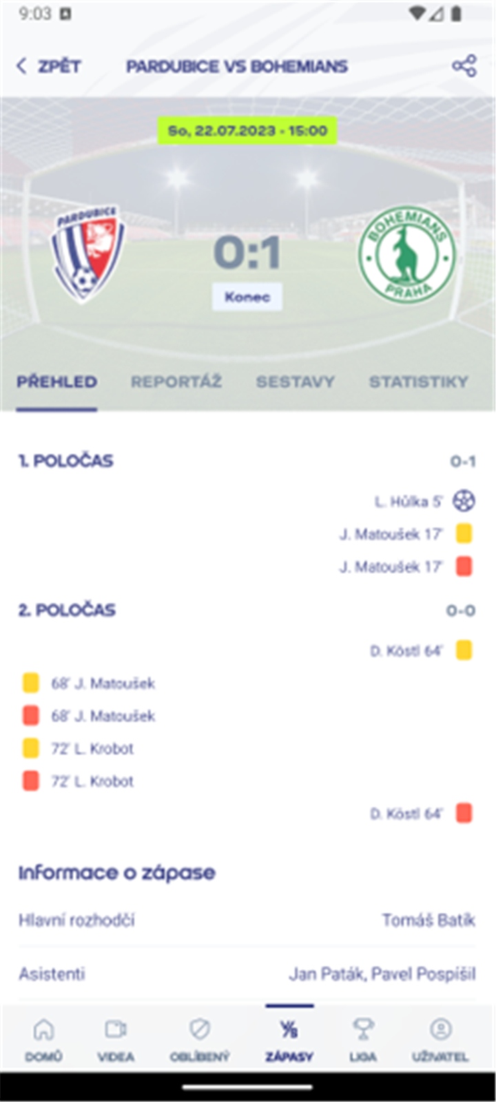 Chance liga screenshot3