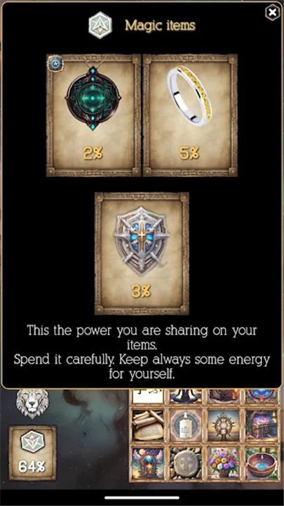 Spells - Charms - Magic items screenshot6
