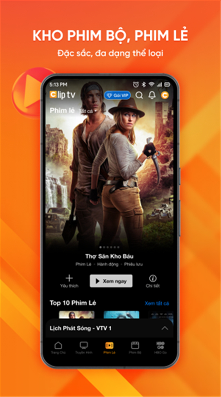 Clip TV - Truyền hình internet screenshot3