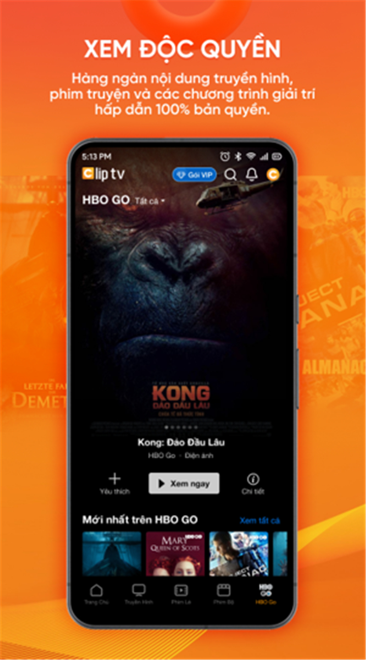 Clip TV - Truyền hình internet screenshot5