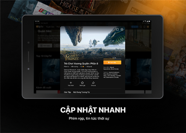 Clip TV - Truyền hình internet screenshot8