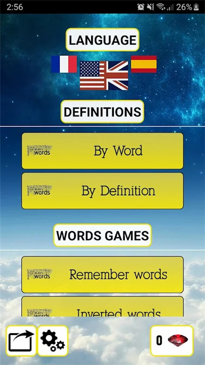 Words games - Definition match screenshot1
