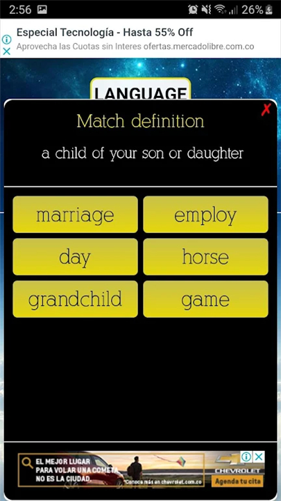 Words games - Definition match screenshot2