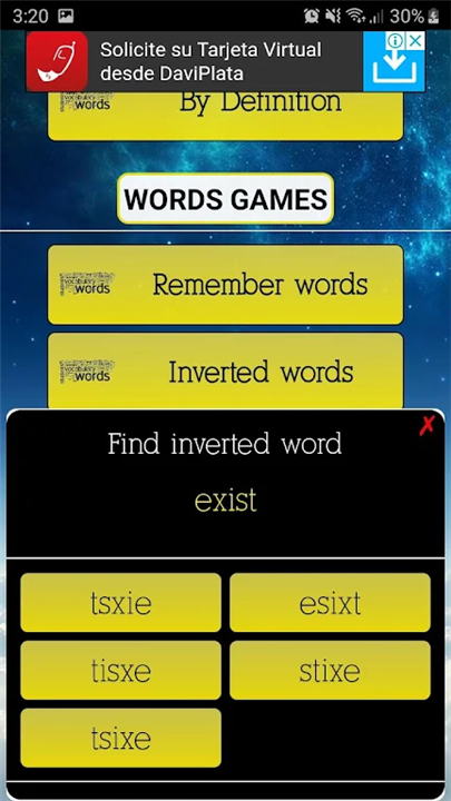 Words games - Definition match screenshot8