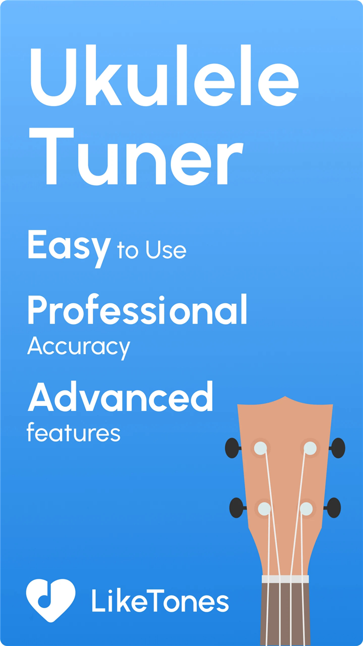 Ukulele Tuner - LikeTones screenshot1