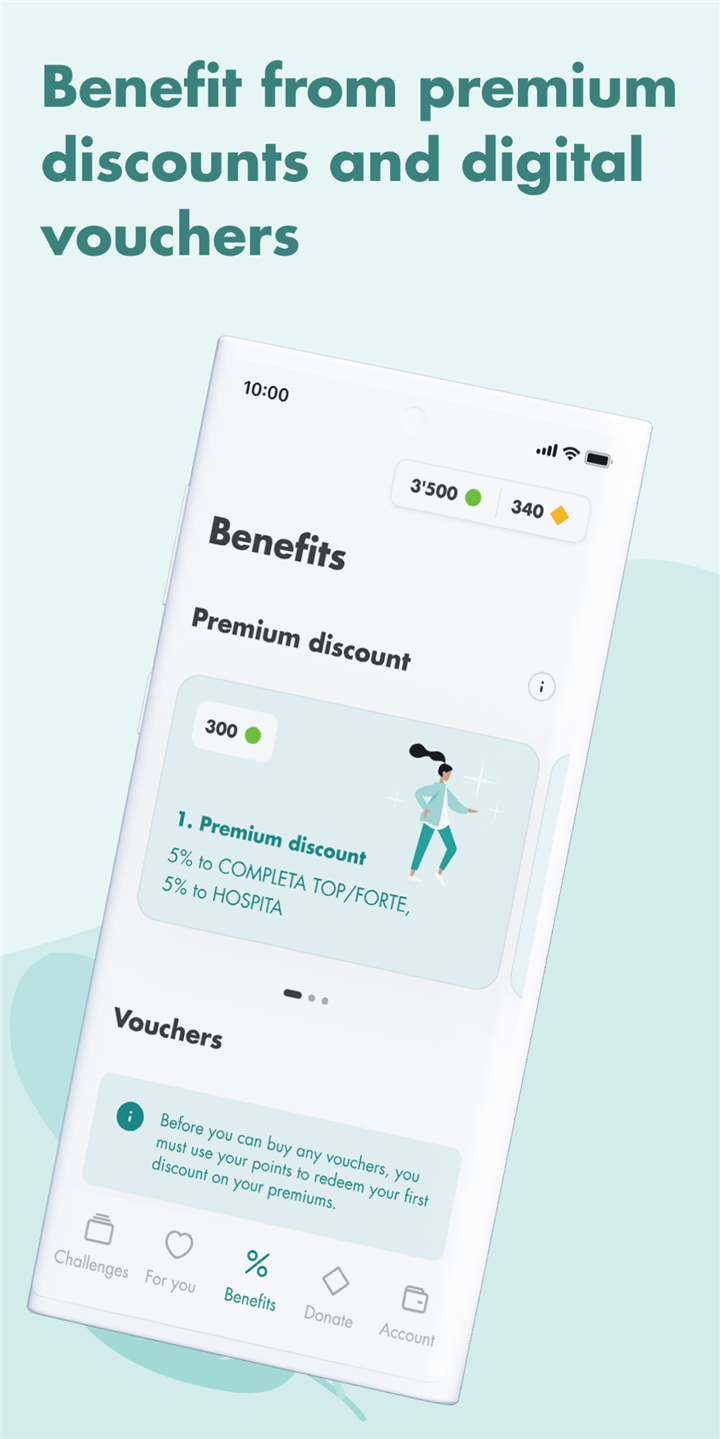 SWICA Benevita screenshot6