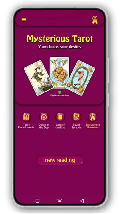 Mysterious Tarot screenshot1