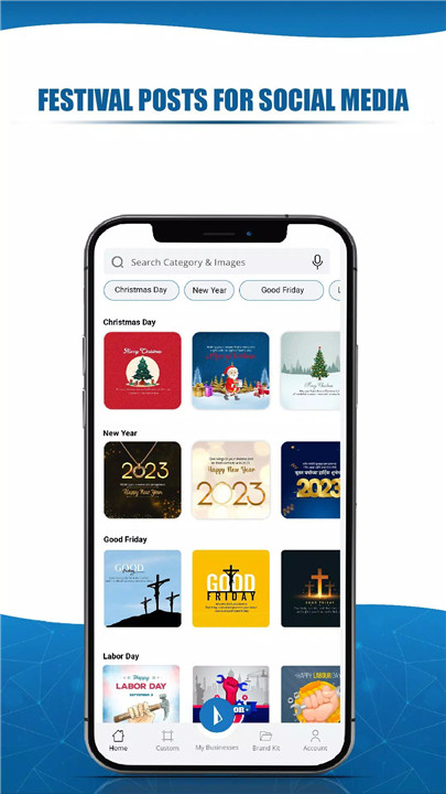Brands.live - Poster Maker screenshot4