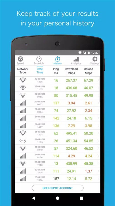 Simple Speedcheck screenshot2
