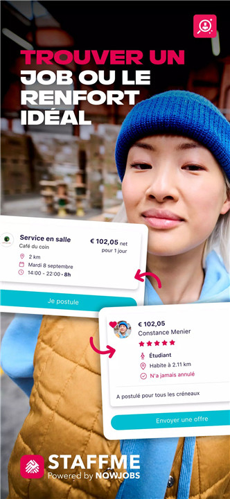 StaffMe: intérim & freelance screenshot1