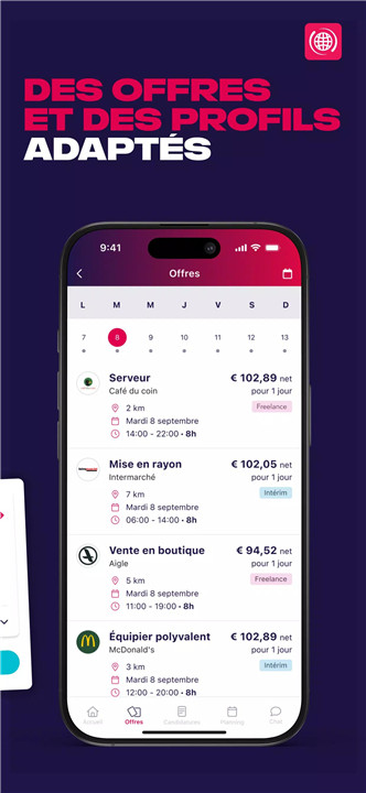 StaffMe: intérim & freelance screenshot2