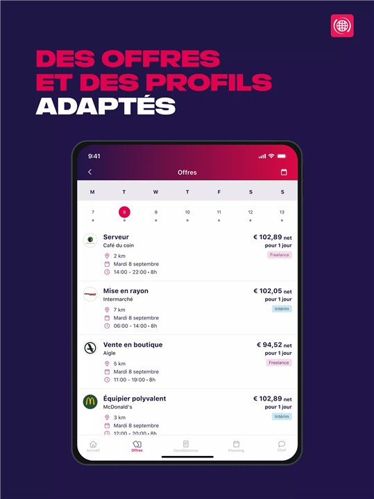 StaffMe: intérim & freelance screenshot7