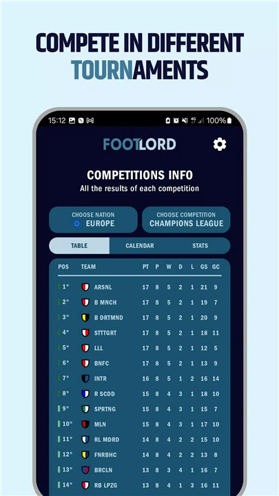 FootLord - Football Manager screenshot8