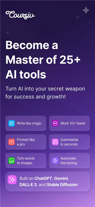 Coursiv: AI Tools Mastery screenshot1