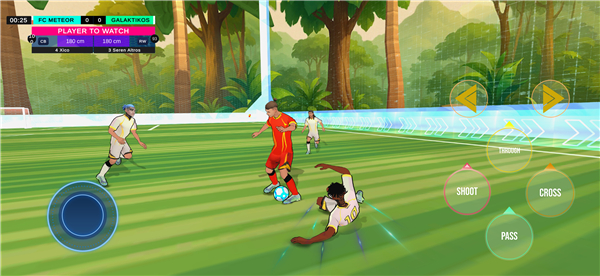 Galaxy Soccer :Rematch 3v3 screenshot1