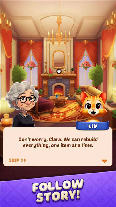 Cat Crunch - Match 3 Games screenshot7