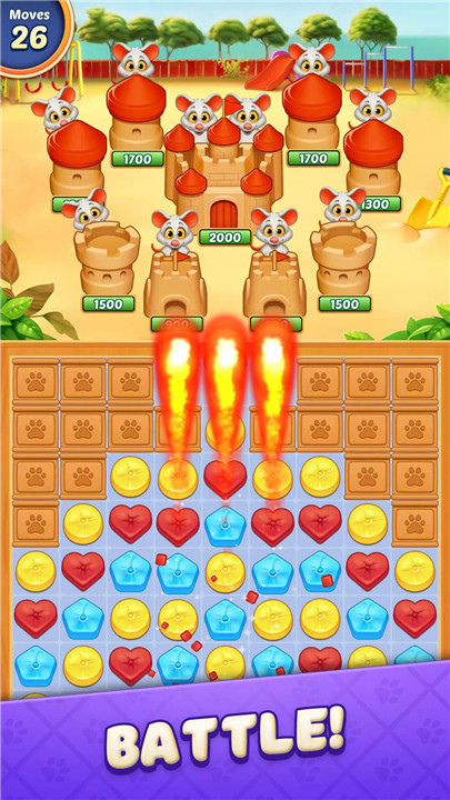 Cat Crunch - Match 3 Games screenshot6