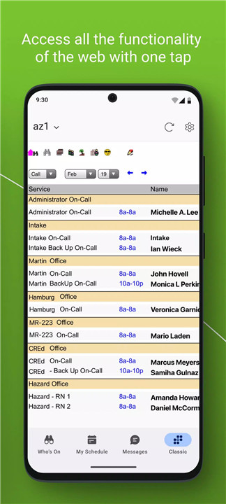 Amion - Physician Calendar screenshot7