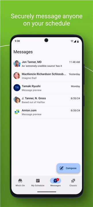Amion - Physician Calendar screenshot6