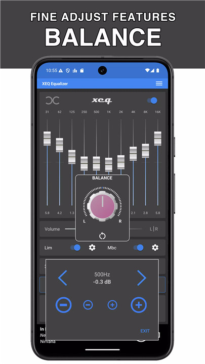 Equalizer & Bass Booster - XEQ screenshot5