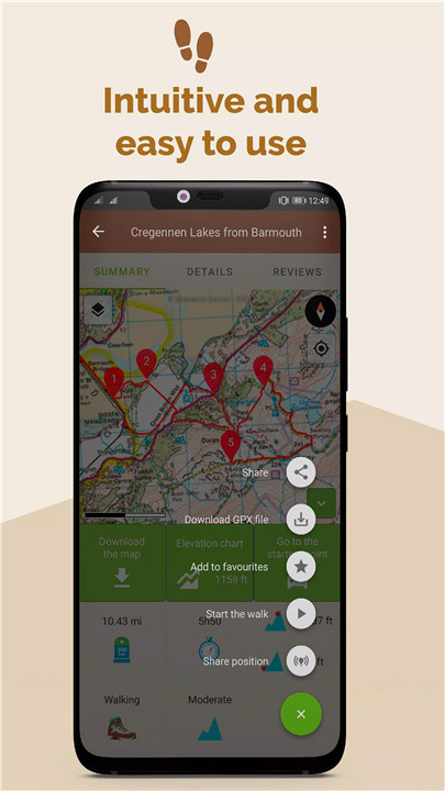 Visorando - Walking routes screenshot5