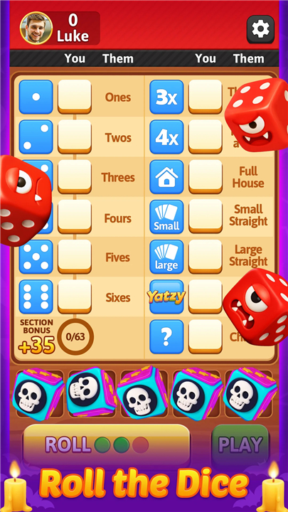 Yatzy Blitz: Classic Dice Game screenshot4