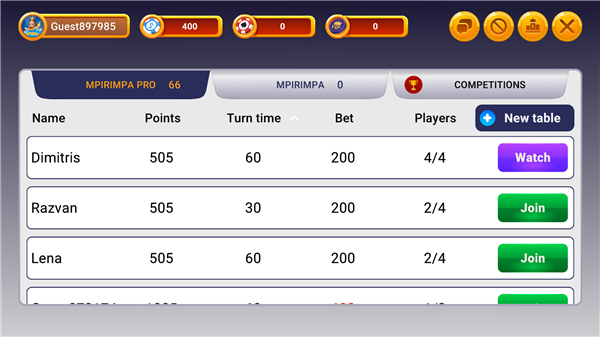 Mpirimpa - Online Card Game screenshot3