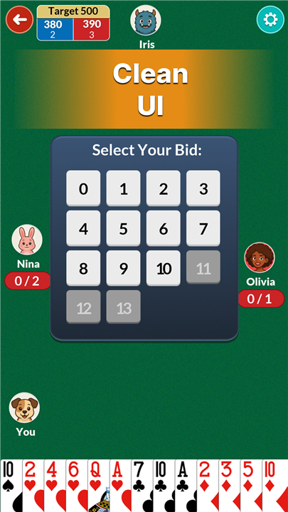 Spades - Offline Card Game screenshot5