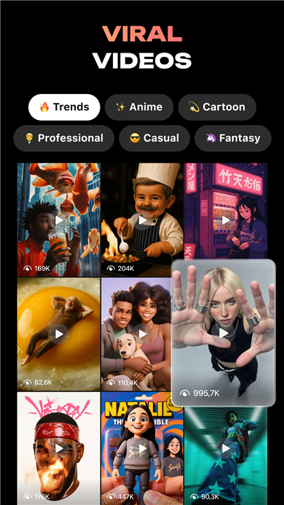 Hula - AI Video Generator screenshot5