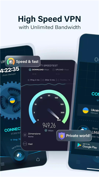Lima VPN - Fast & Unlimited screenshot8
