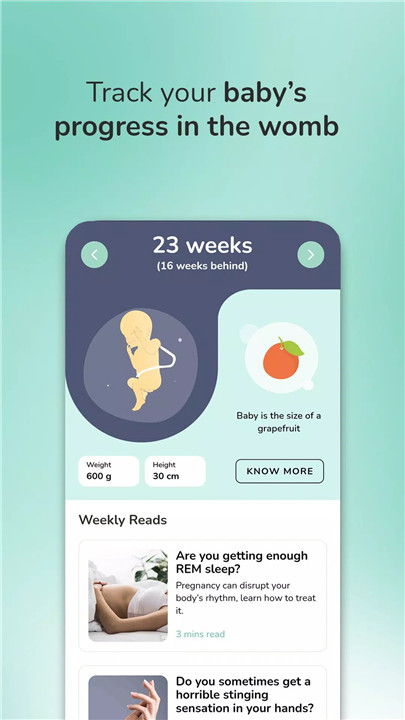 iMumz - Pregnancy & Parenting screenshot2