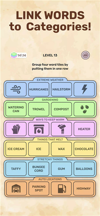 Connect Word: Association Game screenshot2