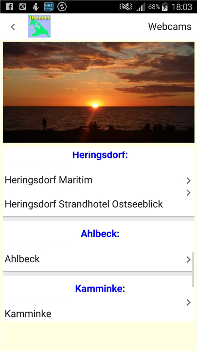 Usedom App für den Urlaub screenshot2