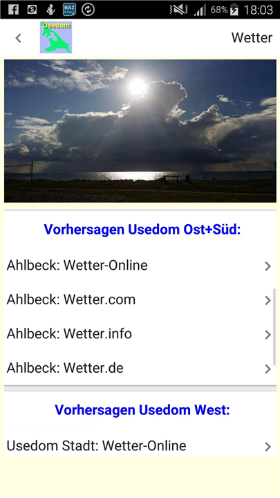 Usedom App für den Urlaub screenshot3