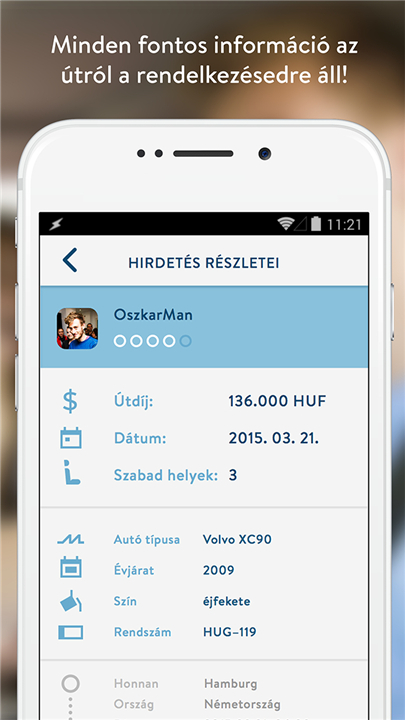 Motar ridesharing screenshot4
