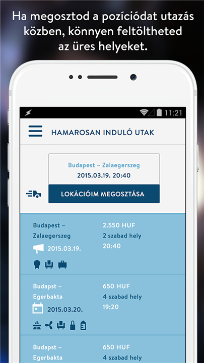 Motar ridesharing screenshot5